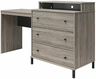 Kalissa Dresser Desk Combo with Wireless Charger