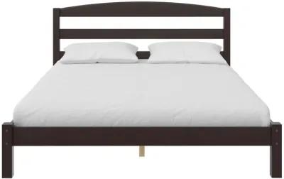 Braylon Wooden Bed Frame with Wood Slats