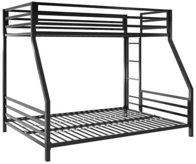 Signature Sleep Coen Metal Bunk Bed, Twin/Full, Black