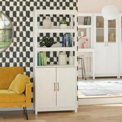 Tess 2 Door Bookcase with Modular Storage Options