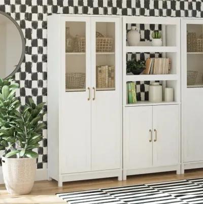 Tess 2 Door Bookcase with Modular Storage Options