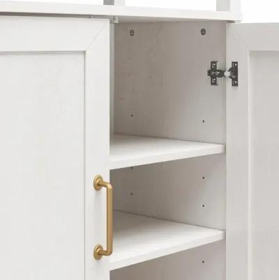 Tess 2 Door Bookcase with Modular Storage Options