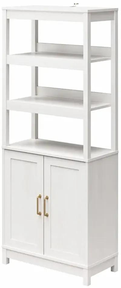 Tess 2 Door Bookcase with Modular Storage Options