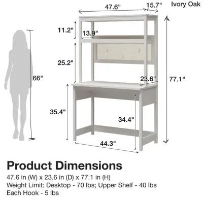 Tess Standing Desktop & Workstation with Modular Storage Options