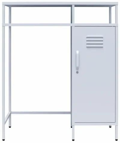 Cache Metal Locker-Style Mini Refrigerator Organizer