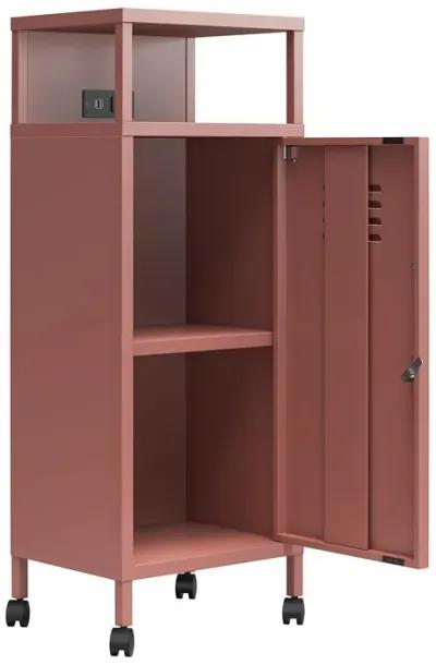 Cache Metal Locker-Style Mobile Storage Cart