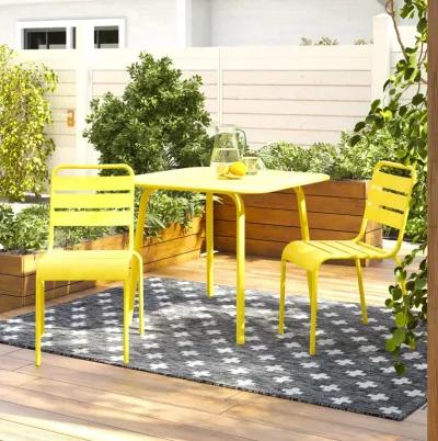 June Outdoor/Indoor Square Dining Table