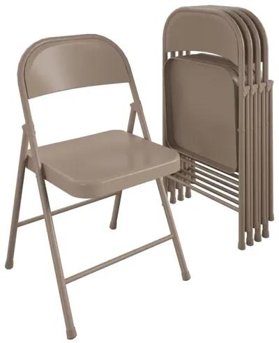 SmartFold All-Steel Folding Chair, Set of 4