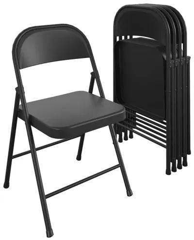 SmartFold All-Steel Folding Chair, Set of 4