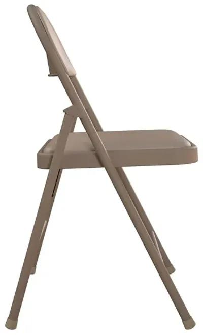 SmartFold Vinyl Folding Chair, 4-Pack