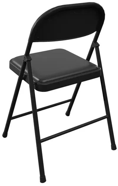 SmartFold Vinyl Folding Chair, 4-Pack