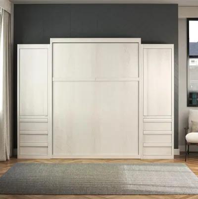 Paramount Murphy Bed with 2 Armoire Side Cabinets