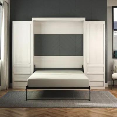 Paramount Murphy Bed with 2 Armoire Side Cabinets