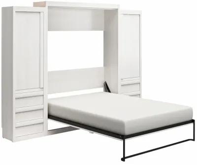 Paramount Murphy Bed with 2 Armoire Side Cabinets