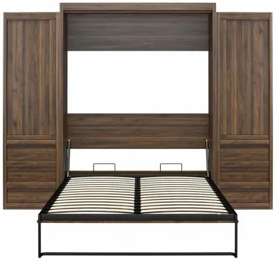 Paramount Murphy Bed with 2 Armoire Side Cabinets