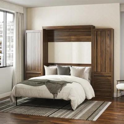 Paramount Murphy Bed with 2 Armoire Side Cabinets