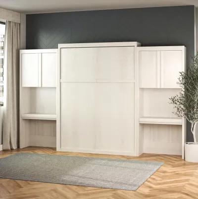 Paramount Murphy Bed with 2 Vanity/Desk Side Cabinets