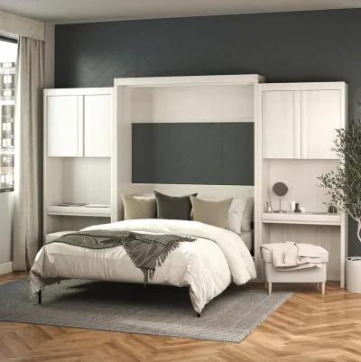 Paramount Murphy Bed with 2 Vanity/Desk Side Cabinets