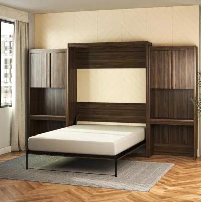 Paramount Murphy Bed with 2 Vanity/Desk Side Cabinets