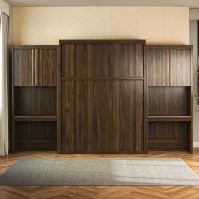 Paramount Murphy Bed with 2 Vanity/Desk Side Cabinets