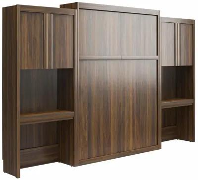 Paramount Murphy Bed with 2 Vanity/Desk Side Cabinets