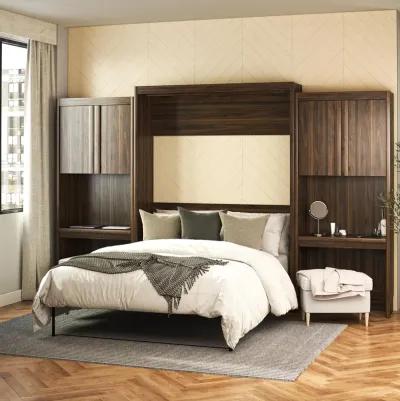 Paramount Murphy Bed with 2 Vanity/Desk Side Cabinets