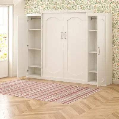 Her Majesty Murphy Bed with 2 Storage Wardrobes