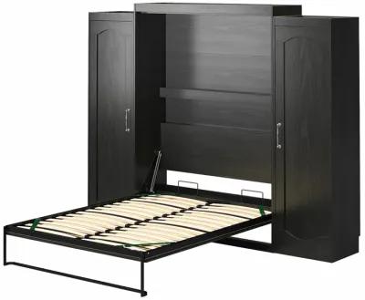 Her Majesty Murphy Bed with 2 Storage Wardrobes