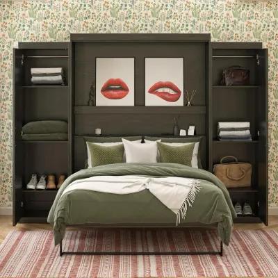 Her Majesty Murphy Bed with 2 Storage Wardrobes