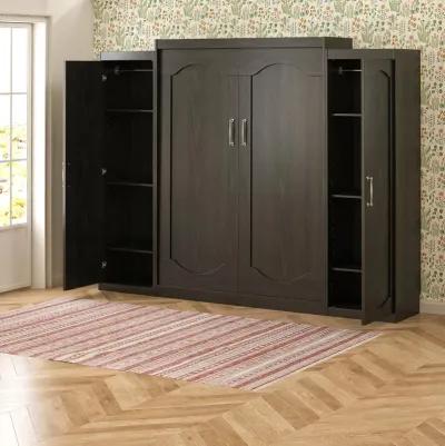 Her Majesty Murphy Bed with 2 Storage Wardrobes