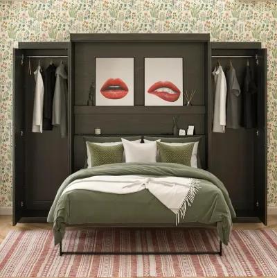 Her Majesty Murphy Bed with 2 Storage Wardrobes