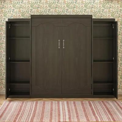 Her Majesty Murphy Bed with 2 Storage Wardrobes