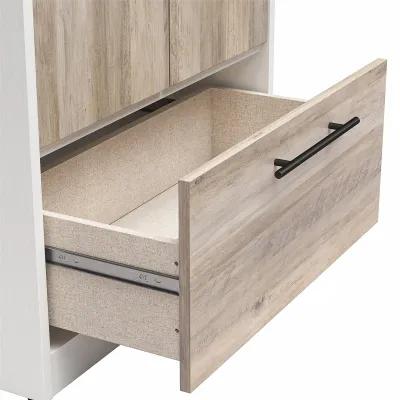 Pinnacle Full Wall Bed Bundle with 2 Wardrobe Side Cabinets