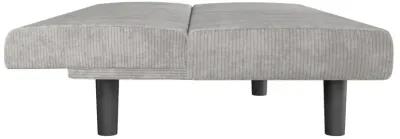 Kelra Armless Mid-Century Futon Sofa Bed