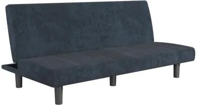 Kelra Armless Mid-Century Futon Sofa Bed