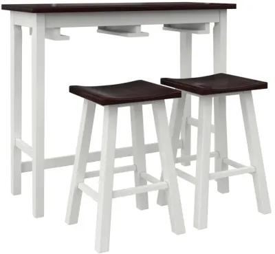 Bryna 3 Piece Hanging Counter Height Dining Stool Set