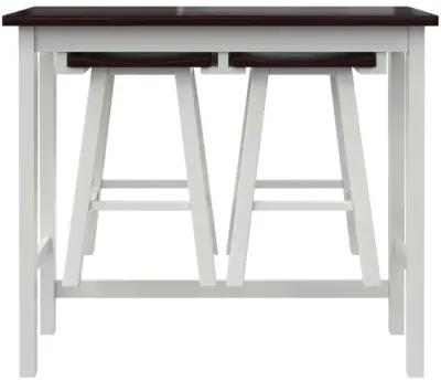 Bryna 3 Piece Hanging Counter Height Dining Stool Set