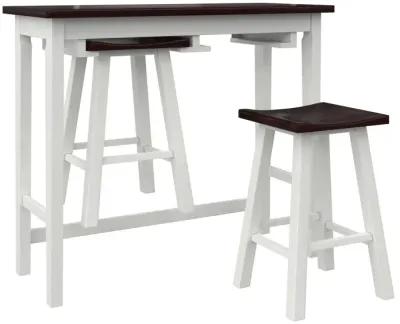 Bryna 3 Piece Hanging Counter Height Dining Stool Set