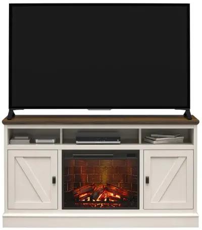 Ashton Lane Electric Fireplace TV Stand with Remote for TVs up to 65''