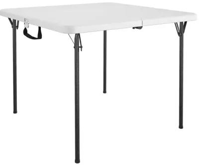 XL 36" Fold-in-Half Indoor/Outdoor Card Table with Handle