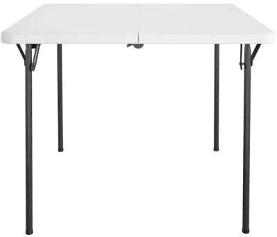 XL 36" Fold-in-Half Indoor/Outdoor Card Table with Handle