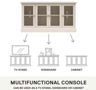 Everywhere Media Console with Storage for 65" TVs