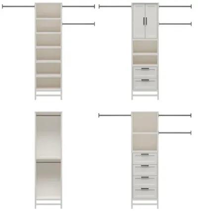 Luxe Wardrobe Closet Organizer 4-Piece Bundle