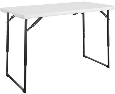 4 ft. Centerfold Adjustable Utility Table