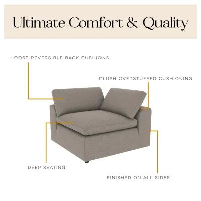 York 3 Seater Sofa and Ottoman Set