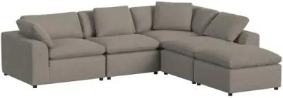 York 5 Piece Sectional Sofa Set