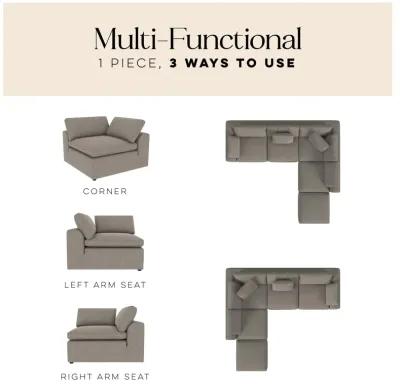 York 5 Piece Sectional Sofa Set