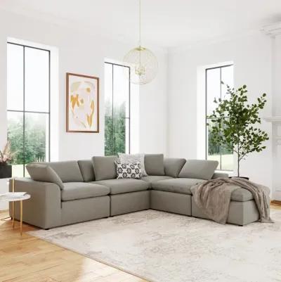 York 5 Piece Sectional Sofa Set