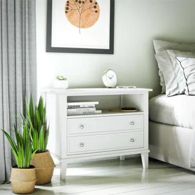 Franklin Wide Nightstand with Drawer