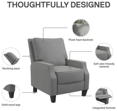 Randen Sleek Pushback Recliner